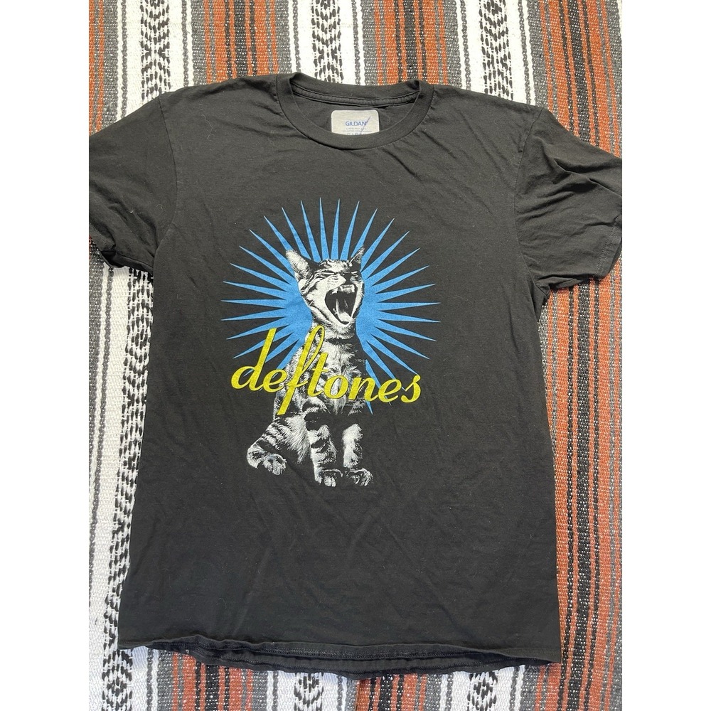 Deftones 2025 North American Tour T Shirt Metal Alt Band Graphic Black L